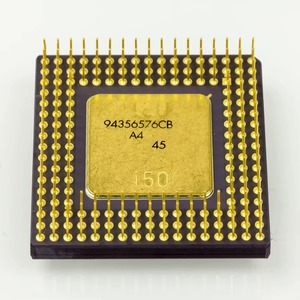 เศษซากซีพียูคอมพิวเตอร์ Pentium Pro Ceramic ชิ้นส่วนคอมพิวเตอร์ที่ใช้แล้ว โปรเซสเซอร์ซีพียู เศษซากซีพียู คอร์ไอ7 เศษซากทองคำ โปรเซสเซอร์ไอ7 รุ่น G - Product Image 5
