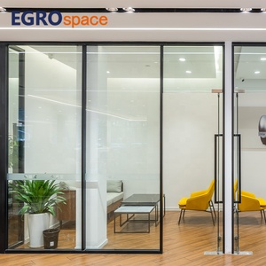 Egrosace partizione parete modulare prezzo di vetro ufficio Interior Design produce divisorio per ufficio - Product Image 6
