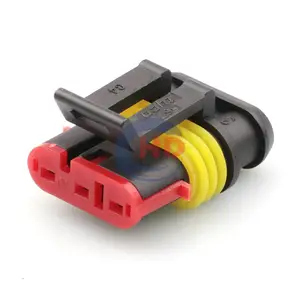 282087-1 3 Pin Suppliers Cable Wiring Harness Car Electrical Housing Wire Automotive Auto Socket Connectors