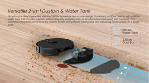 Airrobo tbe20 + thông minh điện chân không Robot Lau 5000PA LDS chuyển hướng sử dụng pin-powered tự động làm sạch - Product Image 6