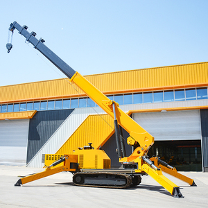 รถเครนแมงมุมขนาดเล็กแบบเคลื่อนที่ได้ 8.7 ตัน ได้รับการรับรองมาตรฐาน CE ขายส่ง รถเครนแมงมุมไฮดรอลิกแบบเคลื่อนที่ได้รุ่นใหม่ - Product Image 2