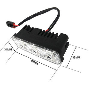 Luz LED Universal de Conducción Diurna, Impermeable, DRL, Luz Antiniebla para Auto, SUV, Camioneta - Product Image 2