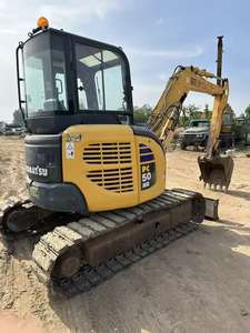 Mini excavatrice d'occasion de haute qualité Komatsu PC50MR machines de terrassement utilisées moteur à engrenages incliné à noyau de poids de fonctionnement de 5 tonnes - Product Image 6