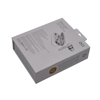 Carpeta de Papel Corrugado Rígido de Lujo, Personalizada de Fábrica, con Relieve, Laminación Brillante/Mate, Reciclable, para Dispositivos Electrónicos Inalámbricos