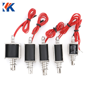KK-0630B DC5V 6V 12V 24V ロングストロークプッシュプル強力トラクション電磁アクチュエータ<span class=keywords><strong>DC</strong></span>ロックプッシュプルチューブマイクロ電磁石 - Product Image 1