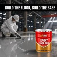 Peinture époxy pour sols en ciment pour entrepôts industriels, sols en béton, formule bicomposante, YUHONG, vente en gros directe d'usine
