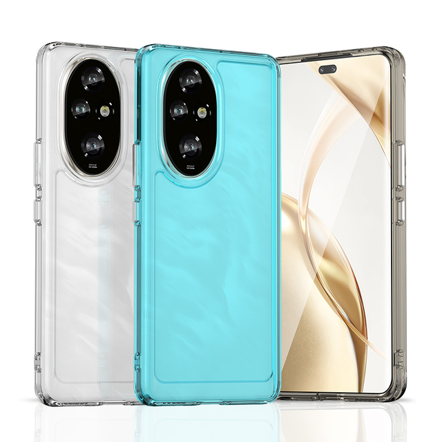 Shockproof Inner 4 Corner Air Cushion Candy Soft Flexible Shell TPU Case for Honor 200 Pro Back Cover