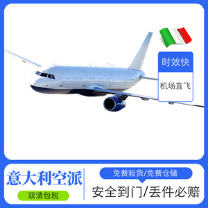 Sea Whale Fret Aérien Italien Chine-Italie Ligne Express Logistique Internationale Expédition Fret Transitaire Dédouanement FBA - Product Image 3