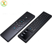 Keyboard Nirkabel 2.4GHz T6 Blacklight Touchpad Mini Mouse Standar untuk PC Android TV Box Gaming Warna Hitam