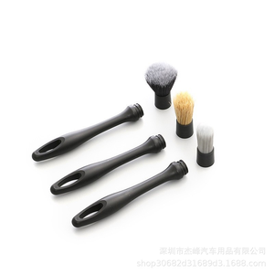 Offre Spéciale doux Auto intérieur détail brosse Profession <span class=keywords><strong>voiture</strong></span> <span class=keywords><strong>outil</strong></span> de <span class=keywords><strong>nettoyage</strong></span> multifonction détails brosse 3 pièces ensemble <span class=keywords><strong>voiture</strong></span> détaillant brosse - Product Image 5