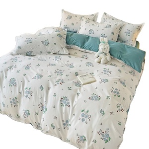 Hoa Hướng Dương Mềm Chải Đào Da Vải Bohemian Bộ Đồ Giường Duvet Cover Bộ - Product Image 1