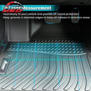 Fits For Ford Fusion & For Lincoln MKZ 2017-2020 All Weather TPE Floor <b>Mats</b> Liner Carpets 3D Molded Waterproof - Product Image 4