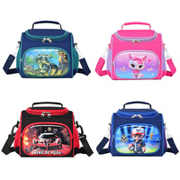 Sac à déjeuner isotherme pour enfants, dessin animé, étanche, impression personnalisée pour garçons et filles, école