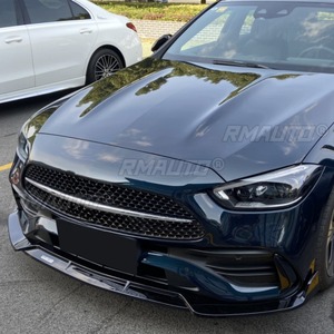 <b>Car</b> Front Bumper Lip Splitter <b>Diffuser</b> Spoiler Bumper Guard For Mercedes Benz C-Class 2009-2022 Body Kit <b>Car</b> Accessories - Product Image 4