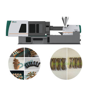 Máquina Moldeadora Automática de Espiral para Golosinas de Perro Directa de Fábrica, Motor PLC, Extrusión Continua de Golosinas Dentales, Inyección 100kg/h - Product Image 4