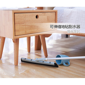 Extendable Floor Squeegee Rubber Blade PP Material For Living Room Cleaning - Product Image 2