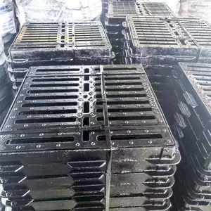 Betaalbare op maat gemaakte ductiele gietijzeren putdeksels D400, wereldwijde exportstandaard verpakking, gietijzeren putdeksels, zeevracht - Product Image 2