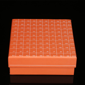 กล่องแช่เย็นกระดาษหยวนยี่ 100 ช่อง ฝาเปิดแบบพลิก กันน้ำ สำหรับเก็บตัวอย่าง - Product Image 3