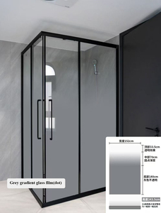 Self Adhesive PET Modern Gradient Window Glass <b>Film</b> with Frosted Effect for Professional Building and Office <b>Decoration</b> - Product Image 2