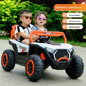 سيارة أطفال كهربائية رباعية الدفع للتحكم عن بعد للطرق الوعرة للأولاد، مصنوعة من البلاستيك، مناسبة للأطفال من عمر <span class=keywords><strong>3</strong></span> سنوات - Product Image 4
