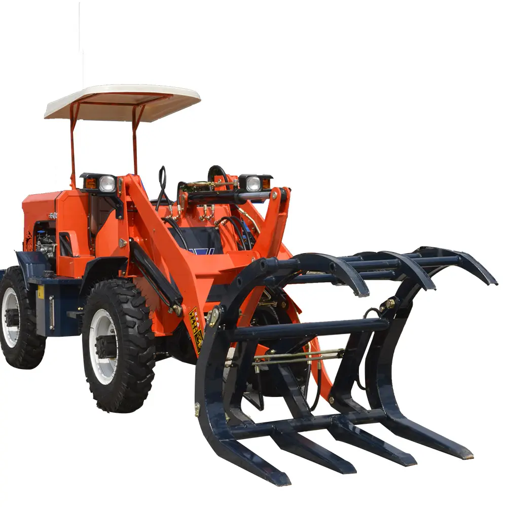 Ce Chứng Nhận Pin Powered Nhỏ Phía Trước Kết Thúc Loader Công Suất 600Kg 800Kg 1000Kg New Mini 1 Tấn Điện Bánh Xe Tải Để Bán