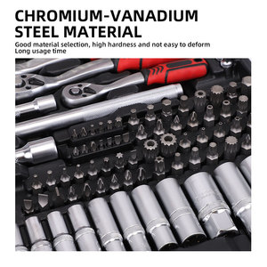 Juego <span class=keywords><strong>de</strong></span> Herramientas Innovador <span class=keywords><strong>de</strong></span> 180 Piezas <span class=keywords><strong>de</strong></span> Acero al Cromo Vanadio + Carcasa <span class=keywords><strong>de</strong></span> Plástico, Kit <span class=keywords><strong>de</strong></span> Reparación Manual y Automática, un Kit <span class=keywords><strong>de</strong></span> Herramientas Más Conveniente - Product Image 4