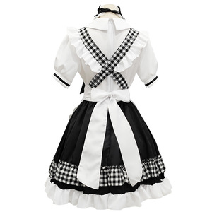 Japanese Style Lolita Maid Outfit Women's Cosplay Costume Dress Set Spring 2025 Anime Role Playing Uniform - Product Image 4