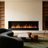 Insert de cheminée à vapeur d'eau Prestige 60 pouces 150 cm Simulateur de feu électronique