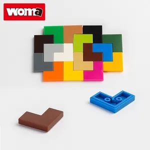 WOMA TOYS 2021 Hot Sale Small Building Blocks Brick For Kids Panel Light Panel 2x2 Right Angle NO.14719 Assemble Game Diy