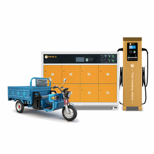 Gabinete de Intercambio Horizontal de 8 Compartimentos, Salida de Voltaje Amplio de 40-<span class=keywords><strong>88V</strong></span>, Compatible con Todas las Series de Baterías de Litio, Carga Independiente - Product Image 4