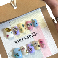 Emballage en carton de luxe haut de gamme pour l'affichage de bijoux au détail Logo personnalisé estampage à chaud sur cartes à ongles portables pour cravates