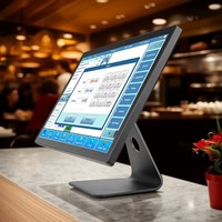 Écran tactile KDS de 21,5 pouces personnalisé en usine pour cuisine, système de point de vente (PDV) de haute qualité pour cantine