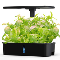 Jardinière hydroponique intelligente d'intérieur pour plantes, fleurs et succulentes ; culture sans terre, système breveté de croissance des plantes