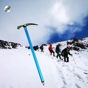 Hacha de Hielo de Aleación de Aluminio para Montañismo, 64 cm, Multiusos, para <span class=keywords><strong>Escalada</strong></span> en Hielo, Supervivencia en Montañas Nevadas - Product Image 5