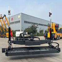 Niveau laser automatique à bras télescopique motorisé pour béton, type nivelleuse laser, vente en gros d'usine