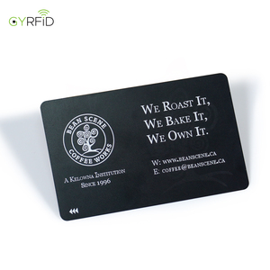 Tarjetas de Visita Inteligentes VIP de PVC Personalizadas con NFC, Código QR, RFID, Negras, Tarjetas de Visita Digitales NFC en Blanco - Product Image 2