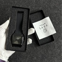 Montre SABR originale avec cadran arabe, étanche 3ATM, mouvement à quartz, bracelet en silicone magnétique, montre carrée SABAR pour femmes et hommes musulmans