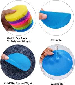 30 pièces de marqueurs <span class=keywords><strong>pour</strong></span> taches de tapis, points de sol, cercles de tapis, marqueurs de tapis <span class=keywords><strong>pour</strong></span> la décoration de la salle de classe, fournitures <span class=keywords><strong>pour</strong></span> enseignants d'école primaire - Product Image 4