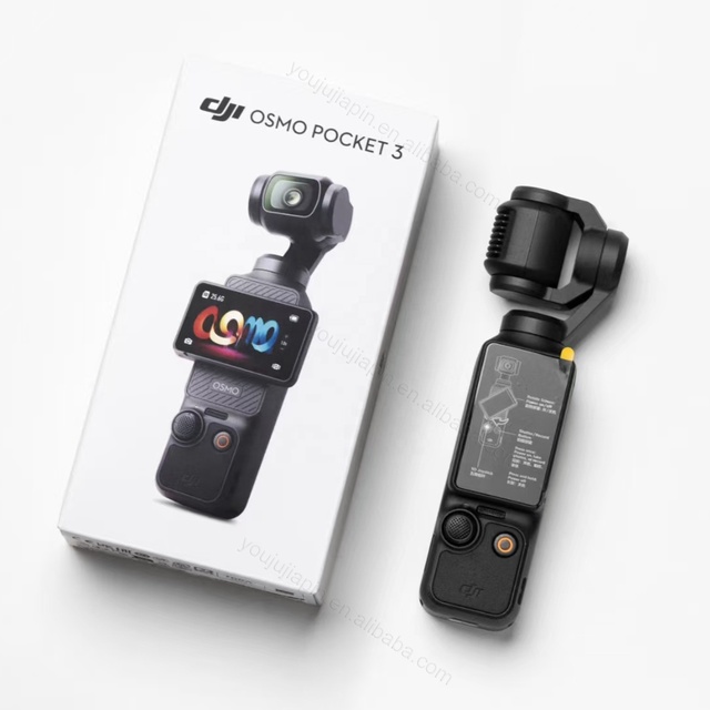 DJI Osmo Pocket 3 creator Combo 4K/120fps 3-Axis Stabilization Fast Focusing Face Tracking Digital Vlogging Camera Gimbal