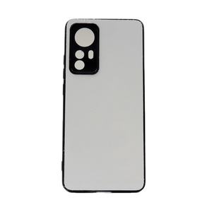 Fundas de teléfono móvil con sublimación de goma 2D en blanco al por mayor para <span class=keywords><strong>Xiaomi</strong></span> 12/12X/12S/12 PRO con placa de aluminio - Product Image 1