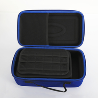 Étui de transport rigide en EVA noir, grande capacité, antichoc, portable, pour outils, avec fermeture éclair, pochette, sac, boîte