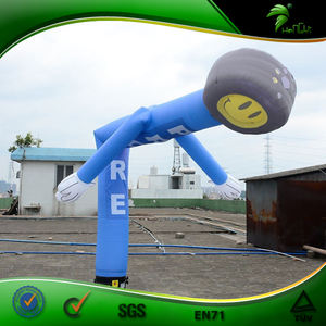 Gonfiabile Pubblicitario <span class=keywords><strong>Blu</strong></span> / Uomo Gonfiabile - Strumento Pubblicitario Danzante e Salutante per Promozioni Autolavaggi e Grandi Inaugurazioni - Product Image 6