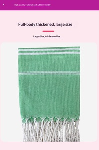 Toallas de Playa de Algodón de Alta Calidad Estilo <span class=keywords><strong>Turco</strong></span>, Tejidas y Comprimidas, con Diseño Novedoso y Logotipo Personalizado para Viajes - Product Image 2