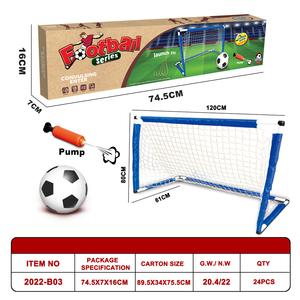 Cadre d'entraînement portable intérieur/extérieur de <span class=keywords><strong>but</strong></span> de football pliant simple pour la maternelle à la maison équipement de sport pour enfants - Product Image 2