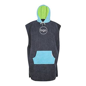 <span class=keywords><strong>Poncho</strong></span> de plage à capuche imprimé <span class=keywords><strong>surf</strong></span> <span class=keywords><strong>poncho</strong></span> pour adulte vente en gros bon marché - Product Image 5