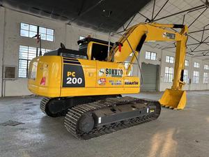 Excavadoras KOMATSU japonesas usadas, bomba de motor, PLC, maquinaria hidráulica de oruga de segunda mano, original, en buen estado, PC55MR, 2, 2, 2 - Product Image 4