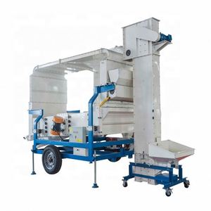 <span class=keywords><strong>Machine</strong></span> de nettoyage de grains de <span class=keywords><strong>café</strong></span>, de graines de sorgho, de tournesol, de sésame blanc et de graines de chia avec tamis vibrant, moteur triphasé haute sécurité - Product Image 2