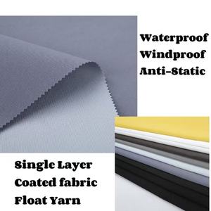 Tùy chỉnh thân thiện với môi áo khoác không thấm nước 100% polyester sorona <span class=keywords><strong>Twill</strong></span> vải khám phá ngoài trời PU lớp phủ phong cách trong kho các mặt hàng - Product Image 2