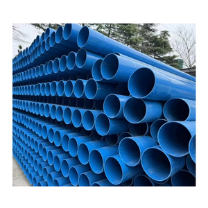 Dn110 uPVC nước tốt PVC ống 4 inch nước khoan/lỗ khoan ổ cắm keo Vòng cao su kết nối DIN khuôn tiêu chuẩn - Product Image 1