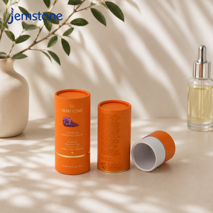 Tube en papier pour cosmétiques de luxe sur mesure, tube en carton kraft biodégradable pour crème pour le visage, emballage en tube cylindrique - Product Image 2